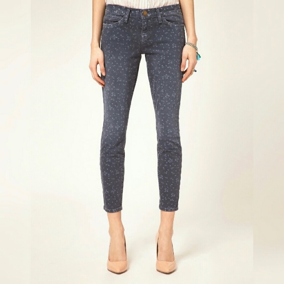 Current/Elliott The Stiletto Floral Print Jeans - Picture 15 of 16